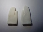Vintage Barbie Skipper Doll White Tricot Gloves