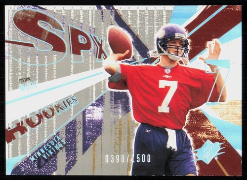 2003 SPx Juston Wood Rookie /1500 Minnesota Vikings #115 - Picture 1 of 2