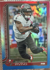 Topps Chrome Bucky Irving Tampa Bay Buccaneers 2024 Rookie Card #285