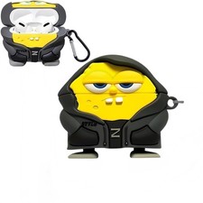 3D Silicone Case AirPods Pro 2nd/1st Generation case with Keychain SpongeBob