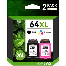 64 XL Ink Cartridge for HP 64XL ENVY 5542 6255 6258 7130 7132 7164 7858 7855 lot