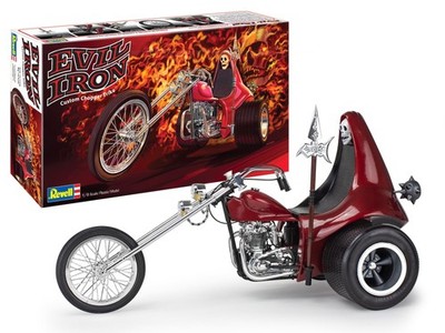 Revell Level 5 Motorcycle Bike Building Kit Black 14 inches 1 8 Standard Classic