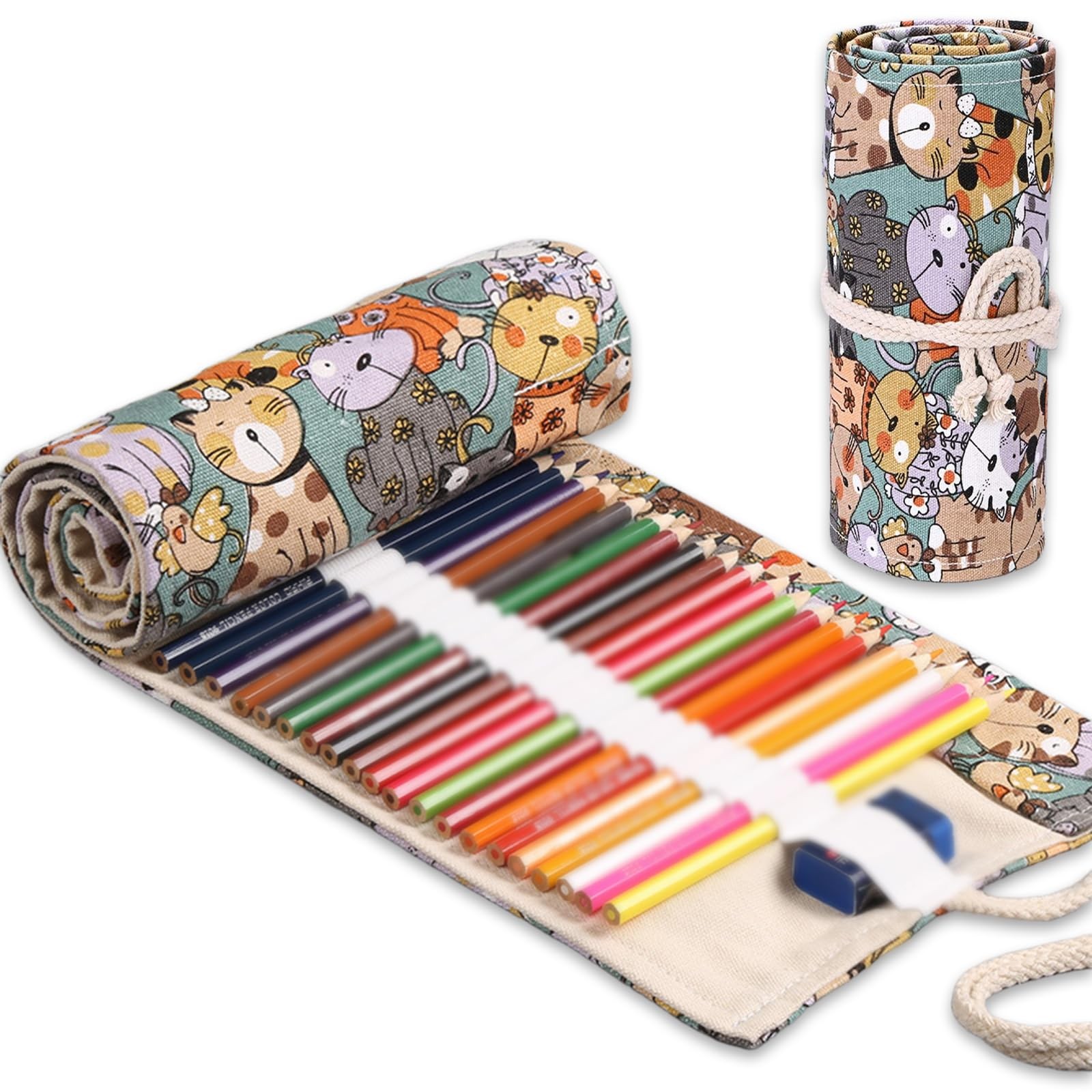 Sac à crayons 72 trous pour ne plus casser vos mines de dessin en voyage
