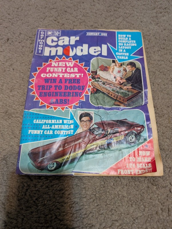 Car Model Magazine January 1968