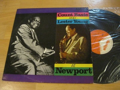 LP Count Basie & Lester Young at Newport Vinyl Amiga DDR 8 50 076