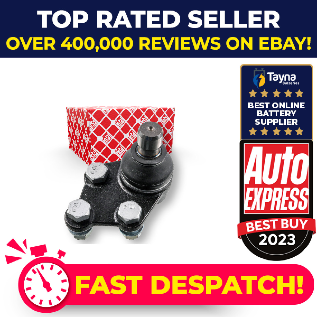 Ball Joint Left or Right 24578 Febi Suspension A6393330227 A6393330227S1 Quality