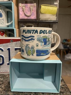 New Starbucks Punta Del Este Been There Series City Mug 14oz Cup
