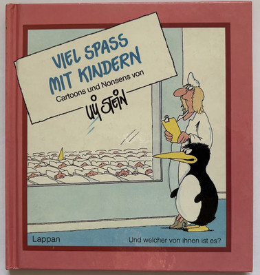 Uli Stein signiert original Buch Cartoon Unterschrift Autogramm Spaß Kinder