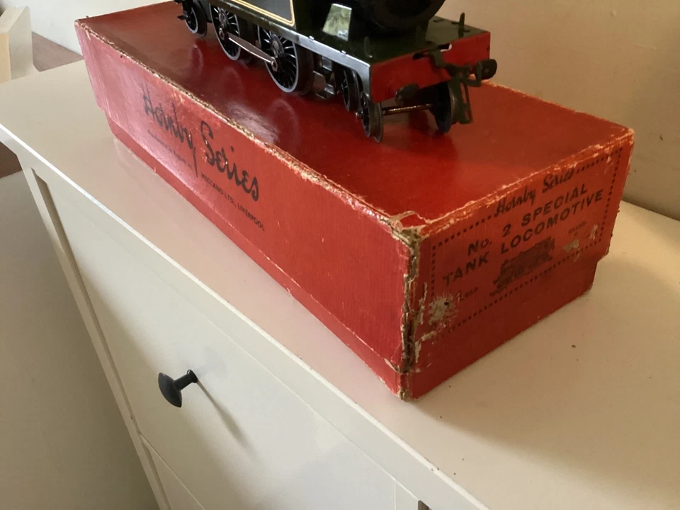 O Gauge HORNBY SERIES No. 2 Clockwork Special Tank Locomotive - GW BOXED - Image 4 of 4