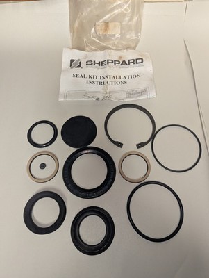 Sheppard 5545381 Sector Shaft Seal Kit M90 W/ Snap Ring Open Box NOS FREE SHIPP