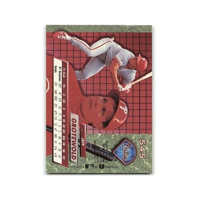 Jeff Grotewold Rookie 1992 Fleer Ultra #545 Philadelphia Phillies