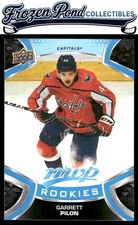 Garrett Pilon 2021-22 Upper Deck MVP #228 Rookie Washington Capitals Card. rookie card picture
