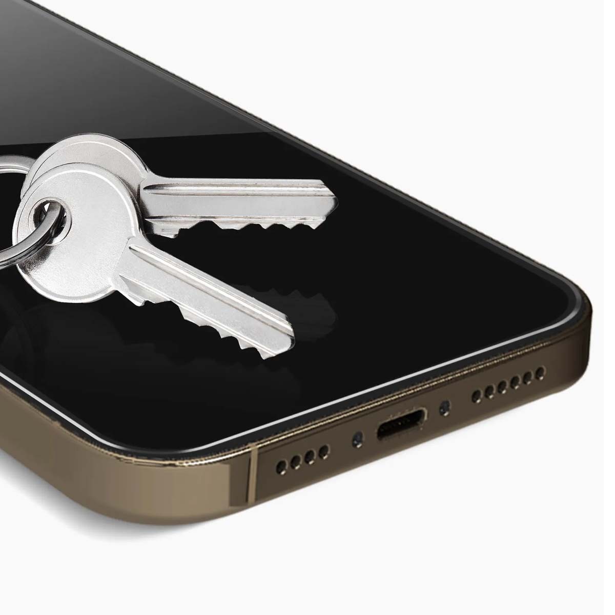 Verre trempé 9H iPhone 13 Pro Max pour une navigation fluide en extérieur - 4