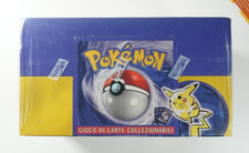 Pokemon Base Set Mazzi Tematici Display Box Sealed 1999 Italiano