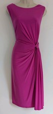 💜 BNWT ROMAN SIZE 18 16 Beautiful Ladies Hot Pink Bodycon Dress Ref B