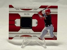 2024 National Treasures #GGSEG Elijah Green ROOKIE JERSEY RELIC /99 Nationals