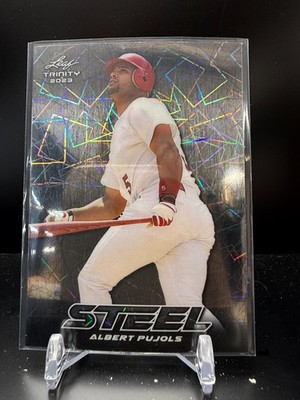 CZ963 - 2023 leaf Trinity - Albert Pujols S-3 - Steel Lazer