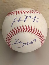 Zach Neto Logan O'Hoppe Dual Signed Autograph ROMLB Angels Baseball