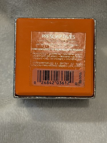Estee Lauder Prescriptives Calyx Exhilarating Ball Necklace Solid Perfume Boxed - Picture 5 of 9
