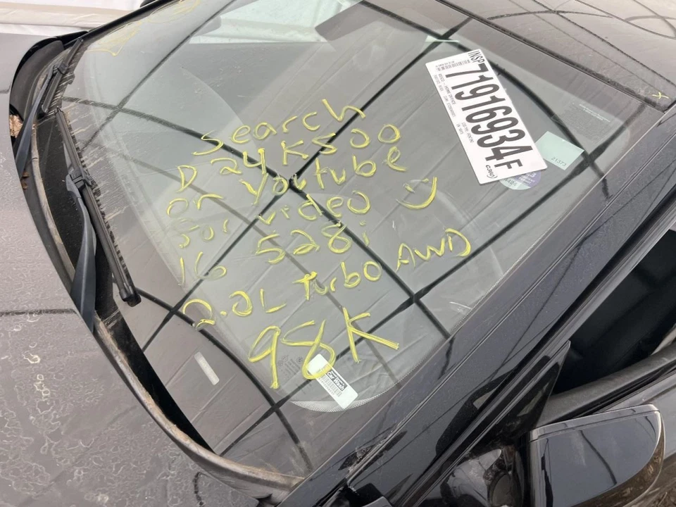 Passenger Air Bag Front Passenger Roof Fits 11-16 BMW 528i 180338 Foto 3 de 4