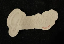 Glossier Winter 2020 Transparent Logo Sticker