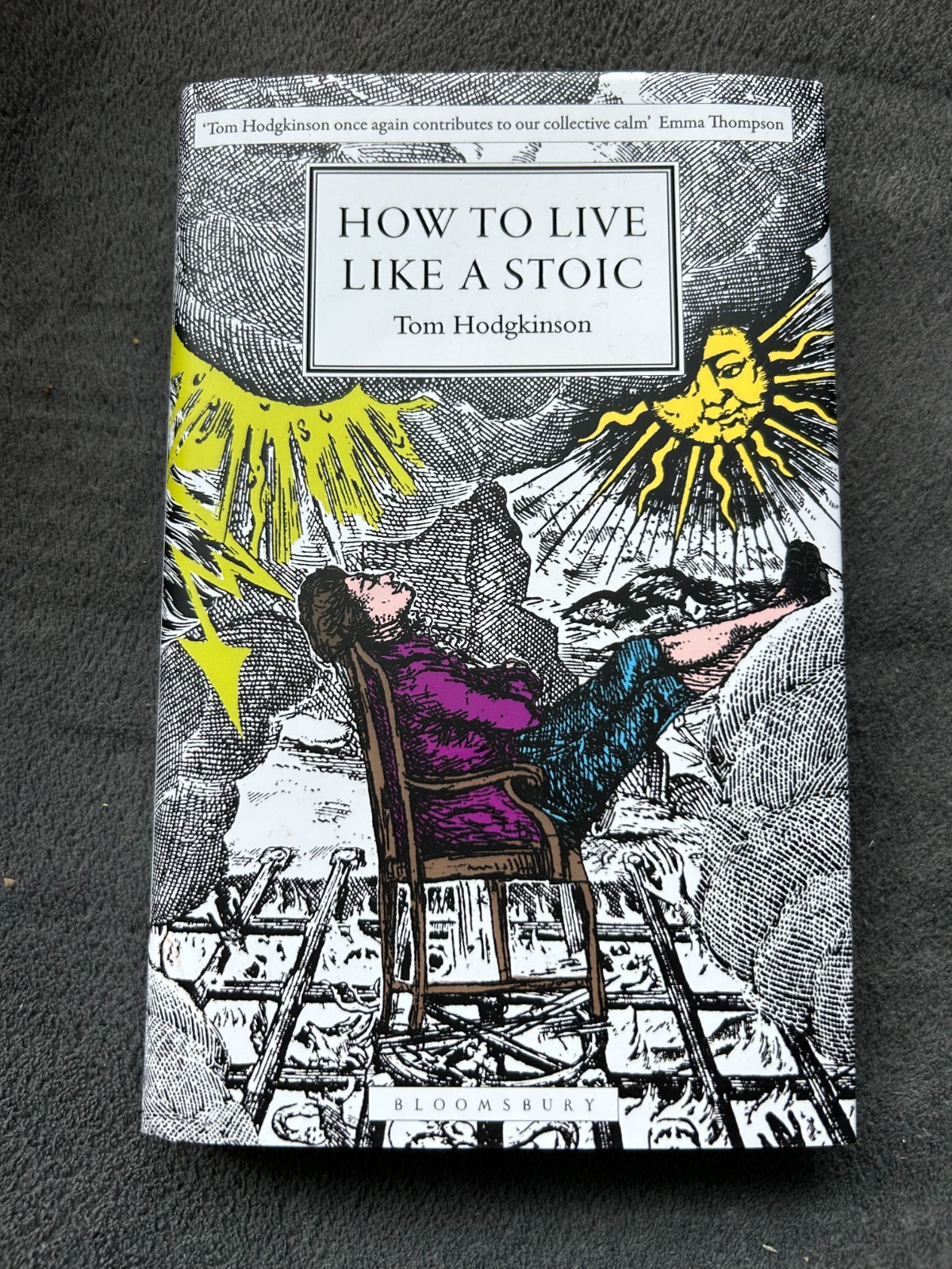 How to Live like a Stoic: a Handbook for Happiness (Hardback) NEW - Free P+P