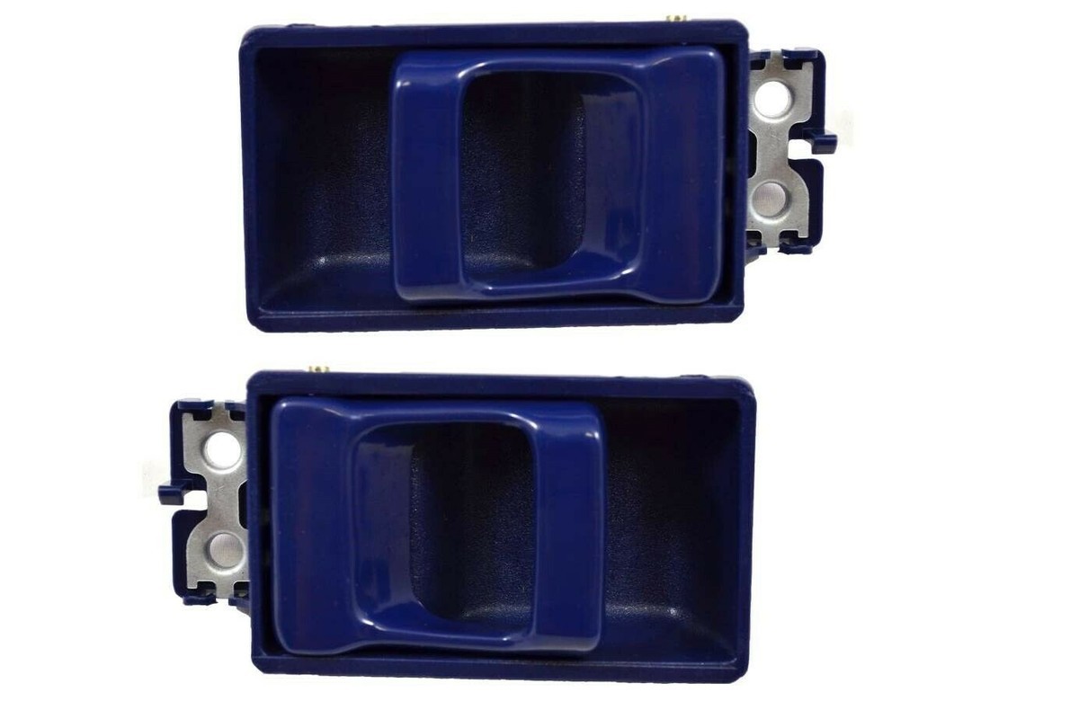 fits 1986 to 1994 Nissan D21 Interior Door Handle Left Right Blue