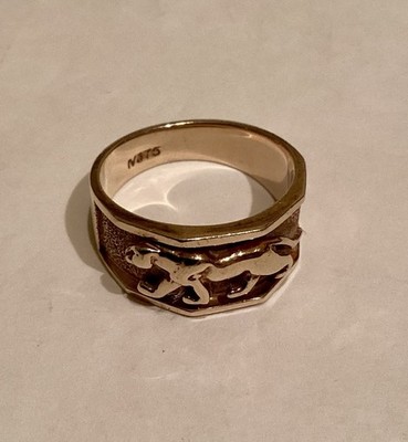Harry Ivens Ring 375 Gold  ca. 7g  Gr. 19