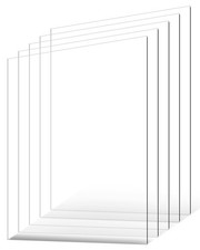 Plexiglass Sheets Set Set 5-Pack 24x36 Inch Clear Plastic supply kit