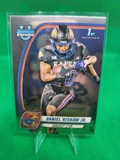 DANIEL HISHAW JR 2024 BOWMAN CHROME U 1ST FREE SHIP #52 KANSAS RC