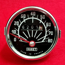 CONTACHILOMETRI TACHIMETRO HURET GILERA LAMBRETTA MOTOBI GUZZI MV MORINI 60  ISO