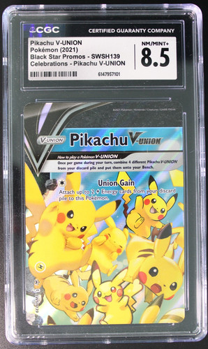 Pikachu graded CGC 8.5 for sale on eBay