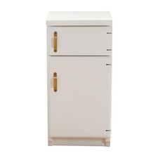 Cute Mini Fridge Simulation Refrigerator Model Miniature Furniture
