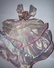 1995 VINTAGE BARBIE DOLL HAPPY BIRTHDAY WHITE IRIDESCENT GOWN DRESS Replacement
