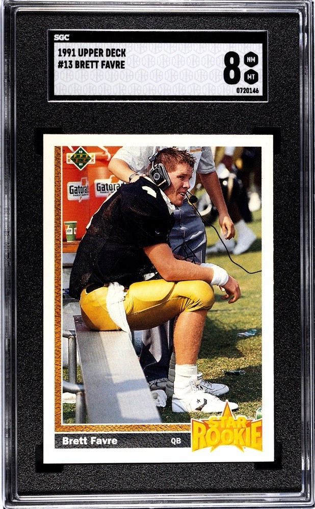 1991 Upper Deck - Brett Favre #13 (RC)