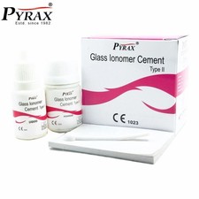3 x Permanent Glass Ionomer Dental Cement Crown Bridge fixing Free Shipping