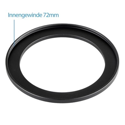 Step Up Ring 67-72mm Reduzierring Adapterring Universal passend