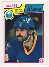 1983-84 O-Pee-Chee Real Cloutier #62 Sabres