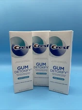 Lot of 3 Crest Pro Health Gum Detoxify Toothpaste, Deep Clean, 4.1 Oz