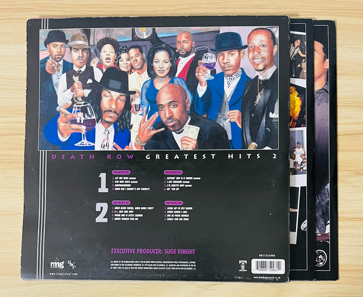 The Very Best of Death Row　2lp Various Artists - The Very Best of Death Row (Gold Vinyl 2xLP)