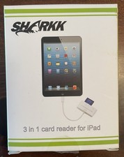 SHARKK 3-in-1 Card Reader for iPad - NEW IN BOX