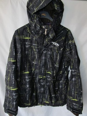 VOLCOM Men's 'Gathering' Snow Snowboard Winter Hooded Shell Vented Jacket Size S