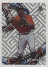 2016 Topps High Tek Pattern 1 Spiral Vortex/Maze Grid Dee Gordon #HT-DG 3u0