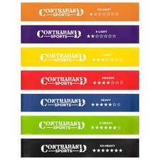 7439 Resistance Hip Bands/Booty Bands 7pk Set 3  0 1 2 3 4 5 6 , Standard 