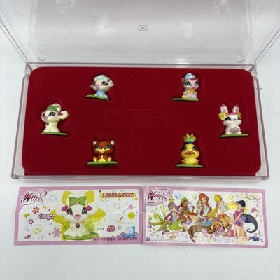 Kinder Surprise WINX CLUB Love And Pet 2010 Complete + Map + Box CVNG5