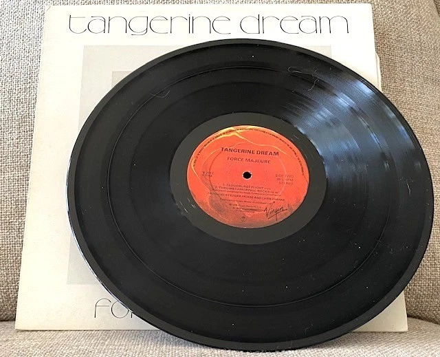 Tangerine Dream 'FORCE MAJEURE' LP  (1979)  NM/EX     UK pressing - Image 4 of 4