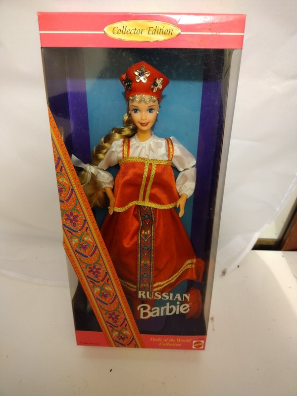1996 Russian Barbie from the Dolls of the World Collection, NRFB