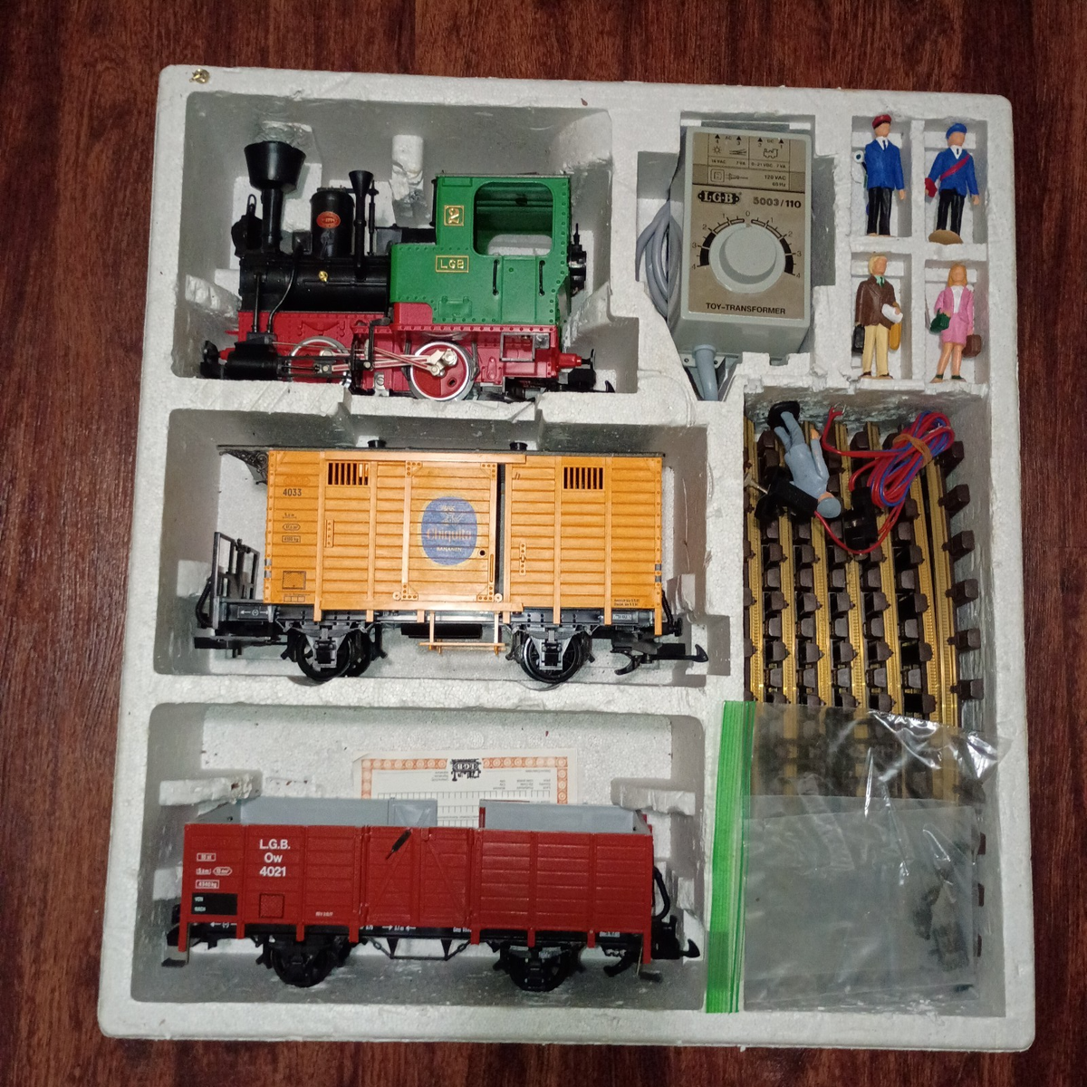 LGB 20401 US The Big Train Chiquita Steam Freight Starter Set G