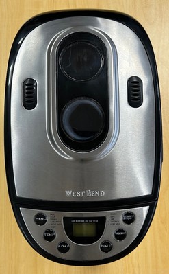 West Bend Professional Model 41300 2lb Bread Maker - Silver EUC