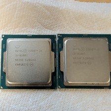Set of 2 Intel Core I3-6100T - 3.20 GHz Dual Core SR2HE Processor
